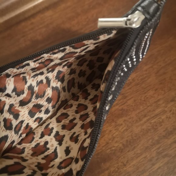 Black denim clutch - Picture 8 of 8